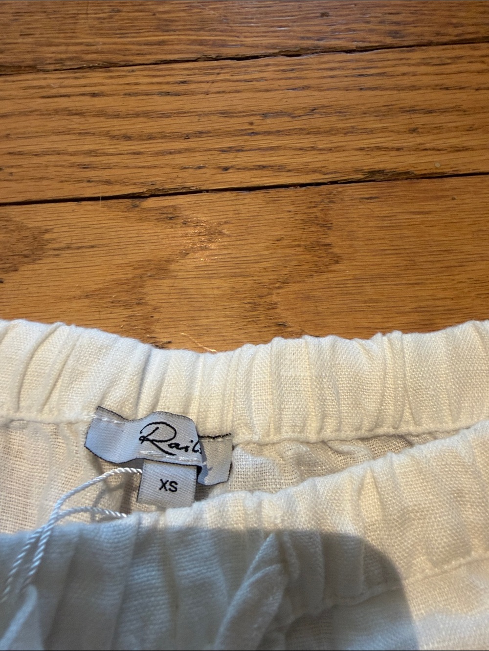 NWT Women’s XS Rails Jenner White Linen Shorts - Picture 2 of 6